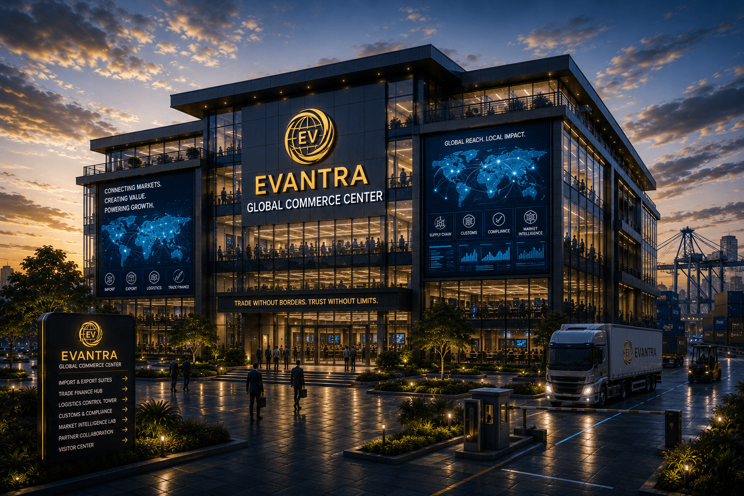 Global Commerce Center within the Evantra Innovation Campus.